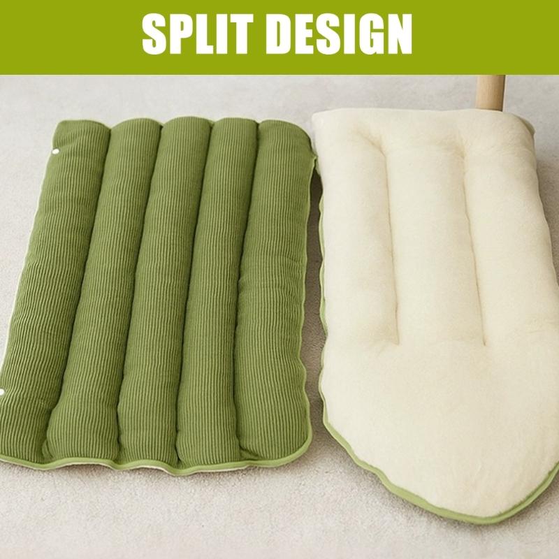 Abnehmbarer Bezug Plüschtierhaus Gemütliches Versteckbett für Hunde und Katzen Rutschfester Boden Maschinenwaschbar Tragbares Design