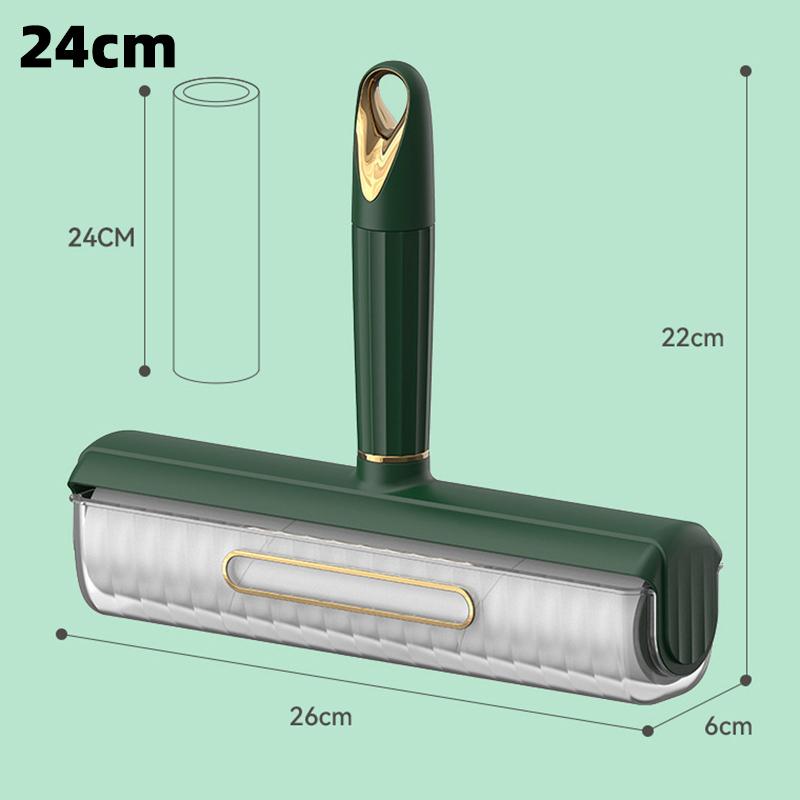 Hair Sticking Device Portable Household Drum-type Roll Paper Clothing Hair Removal and Ball Removal Device Tearable Widening Pet Hair Sticking Device