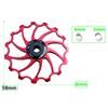 MTB Bike Rear Derailleur Pulley 15T Jockey Wheel Lightweight Aluminum Alloy