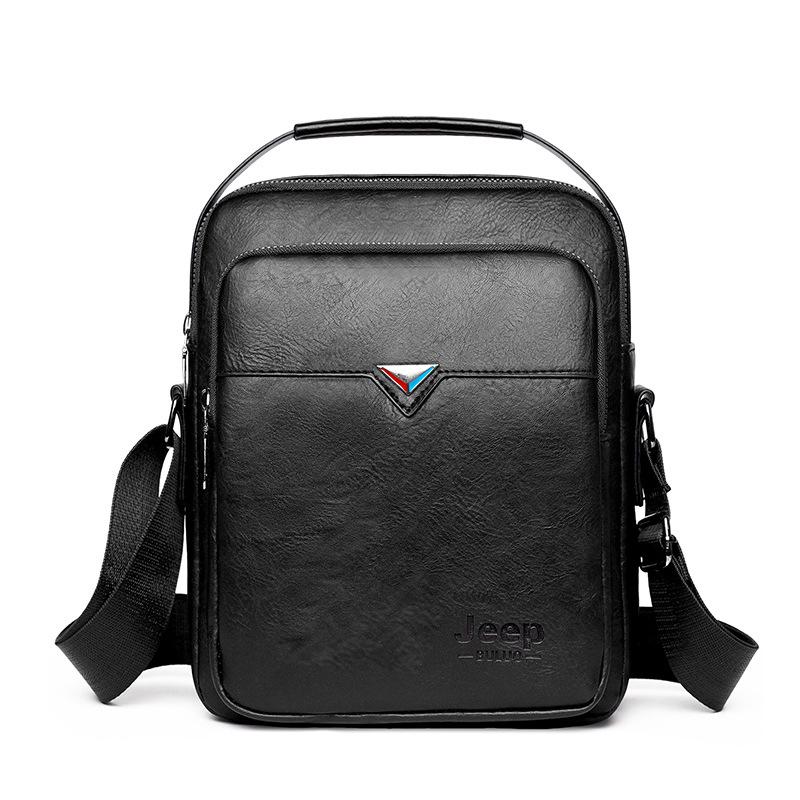 

Мужская модная многофункциональная сумка через плечо - Высококачественная повседневная спортивная и рабочая сумка чёрный