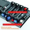 8-Channel 18550 Battery Capacity & Internal Resistance Tester with 2.4" Display and 21700 Test Fixture