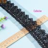 Gold Beaded Lace Ribbon Garment Sewing Accessories Trimmings for Clothing Dress Collar Cuff DIY Crafts Needlework Applique