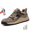 Work Safety Shoes Men Steel Toe Work Sneakers WomenAnti-smash Anti-puncture Indestructible Protective Safety Boots