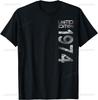 Limited Edition 1974 Unisex Unisex Tshirt Casual T Shirt For Unisex Unisex Summer Streetwear Tops Vintage Clothes