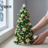 Christmas Decoration Making DIY Beaded Tree Kit, Handmade PVC Glitter Craft Educational Toy for Children Set, Easy To Assemble Art Kit Kids And Adults