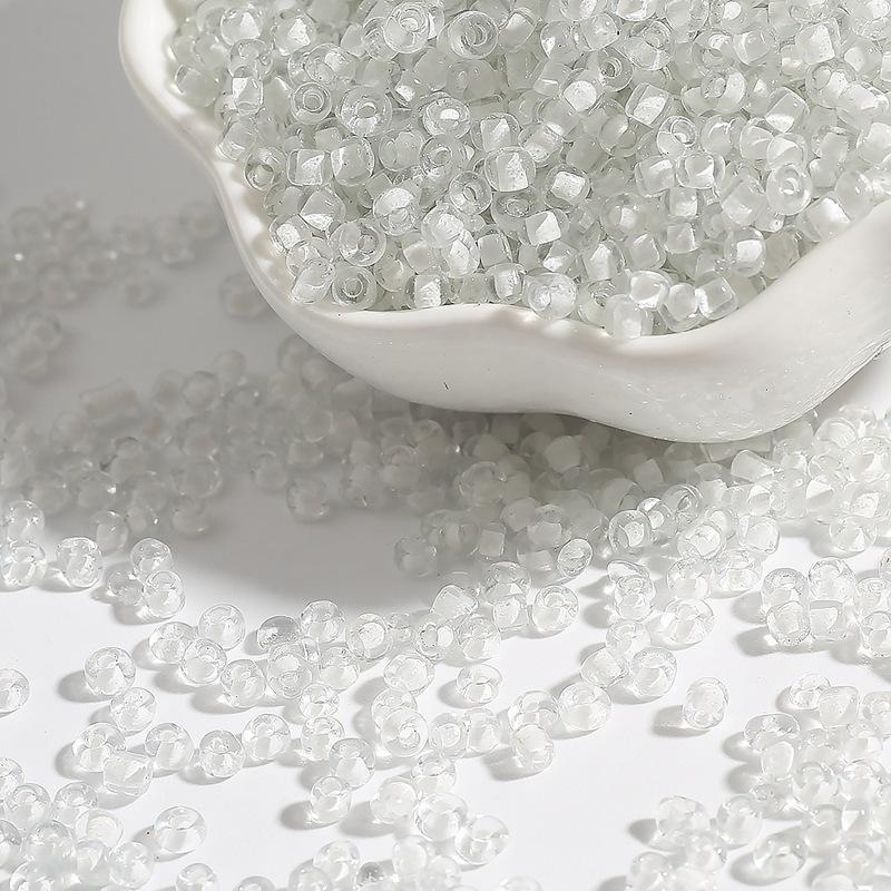 2-4mm Dyed Core Rice Beads Glass Beads Handmade Diy Jewelry Materials Homemade Earrings Tassels Loose Beads Beads for Jewelry Making