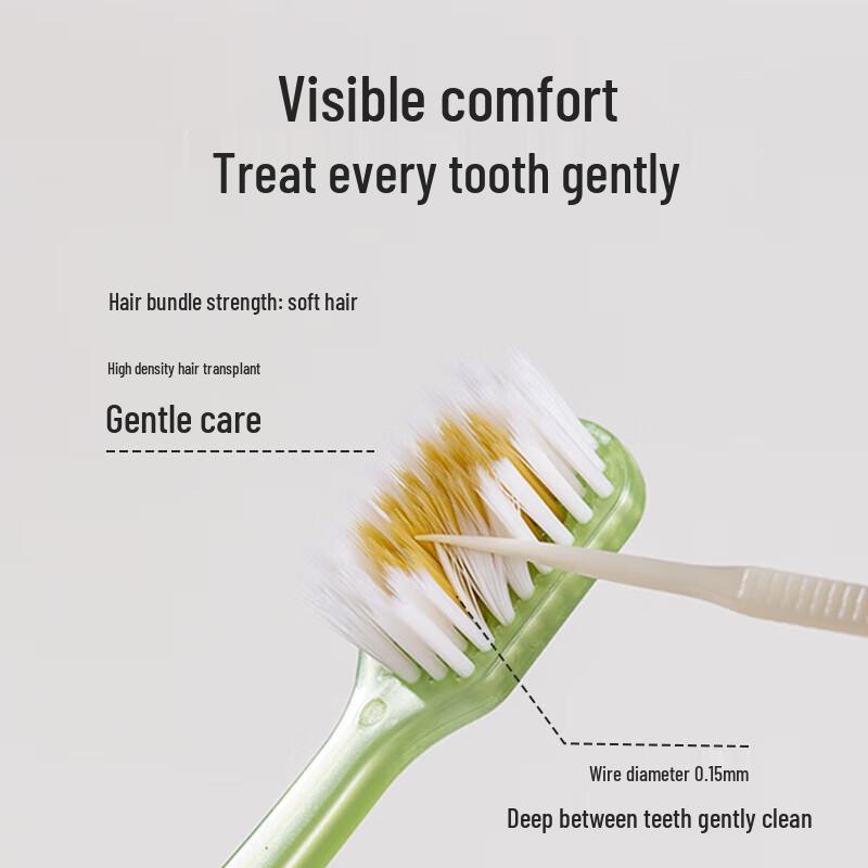Yaboshi Illusion Sea Soft Bristle Deep Cleaning Toothbrush Set
