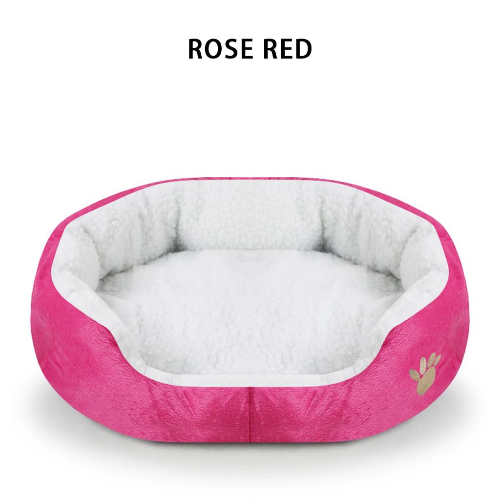 Washable Super Soft Dog Bed Pet Mattress Supplied Plush Large Cat Mat Lamb Fur Dog Kennel Teddy Small Bulldog Etc
