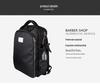 Hairdresser's Portable Backpack for Haircut Tools: Large Capacity for Hair Dryer & Electric Clippers.