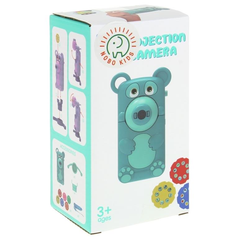 Teddy Bear Projector for Drawing on the Wall 48 Slides for Children
