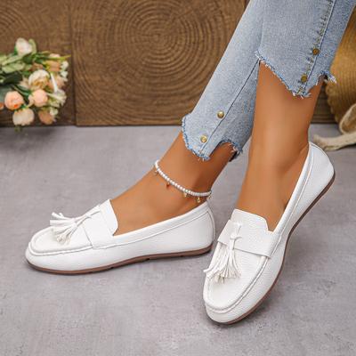 Plus Size Shoes for Women 36-43 Spring Summer Women Slip On Platform Round Toe Comfortable Non-slip Flats Zapatos De Mujer