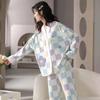 Women's Pajamas Spring and Autumn New Long Sleeve High-end Cute Thin Wearable Homewear Plus Size Set