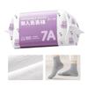 White Black Grey Disposable Socks 35-43 Travel Supplies Socks Portable Disposable Stocking  Unisex