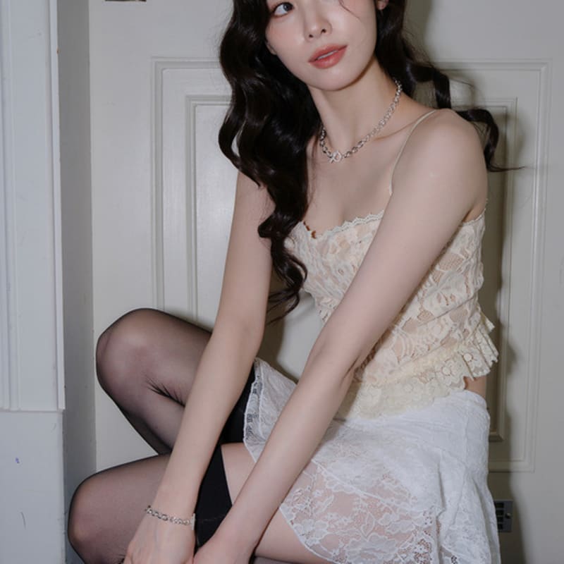 Reve Q Toggle Bar Sterling Chain Necklace