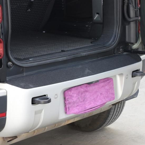 Schwarze PVC Kofferraum Außen Schutzblech Aufkleber Für Land Rover Defender -23