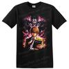 Death Note Light Yagami Ryuk Anime T Shirt w/ Neon Manga Art Graphic Tee Print
