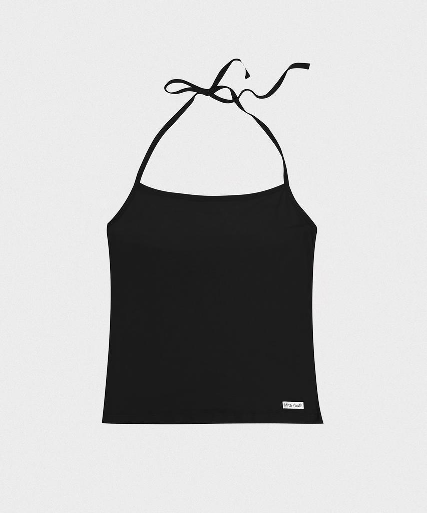 MITA YOUTH [2Pack] Tencel Halter Neck Sleeveless 5 Colors (Type A)