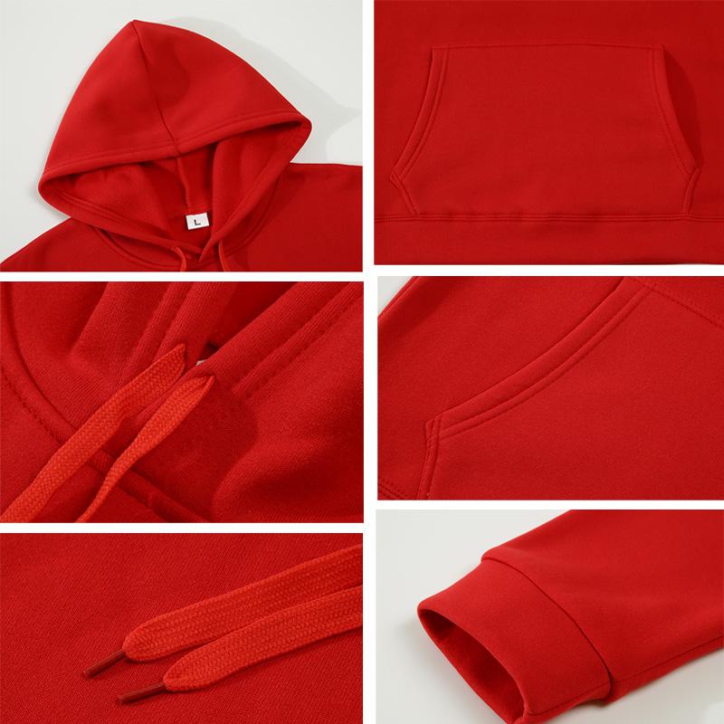 Men's and Women's New Autumn and Winter Plus-size CARTOON CAT Printed Hooded Sportswear Casual Sportswear Set