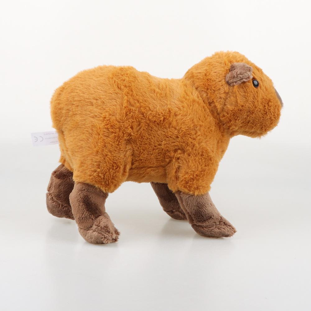 Simulation Capybara: A Plush Toy Made Of Water Dolphins, Mice, Rabbits, Fur, Moles, And Other Animals