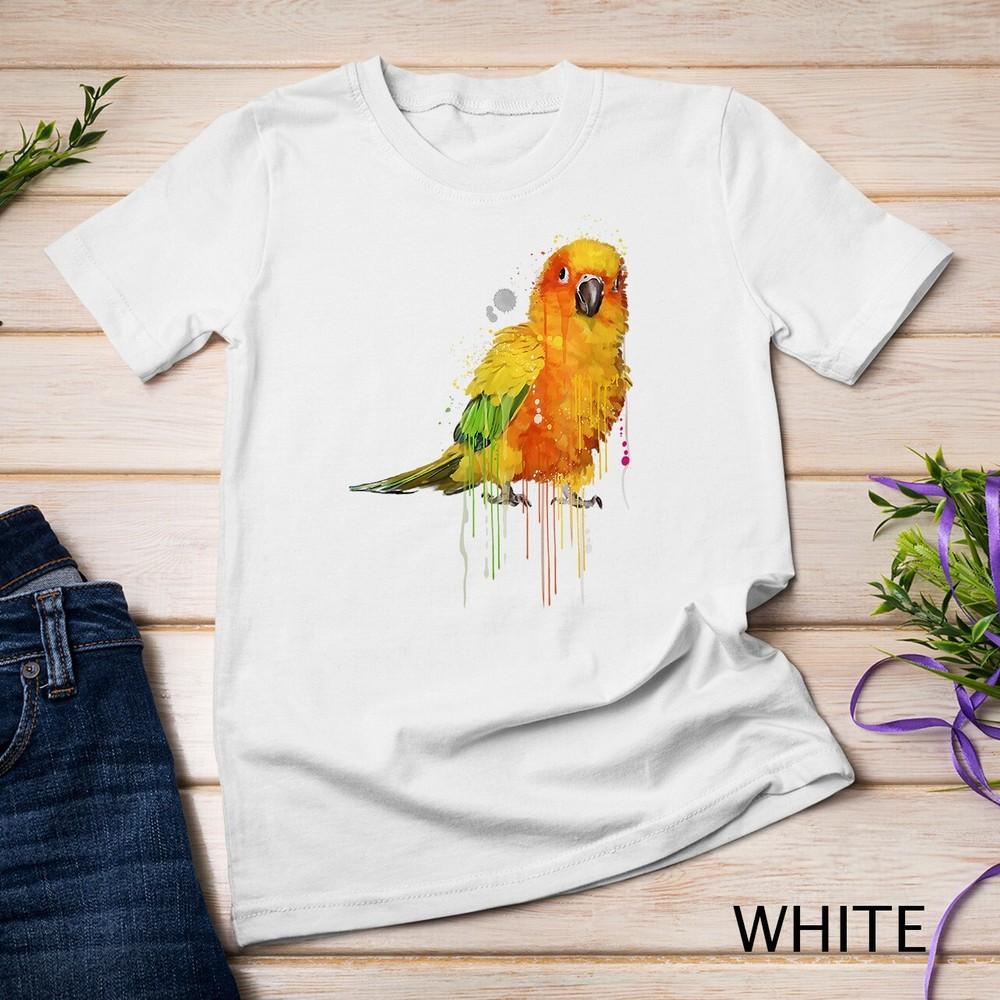 Sun Conure Shirt, Cute Conure Parrot T-Shirt Unisex T-shirt
