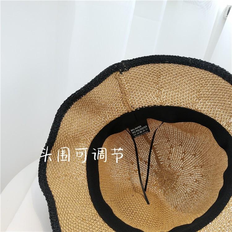 Bucket hat trendy hat trendy brand washbasin hat female sunshade bucket hat