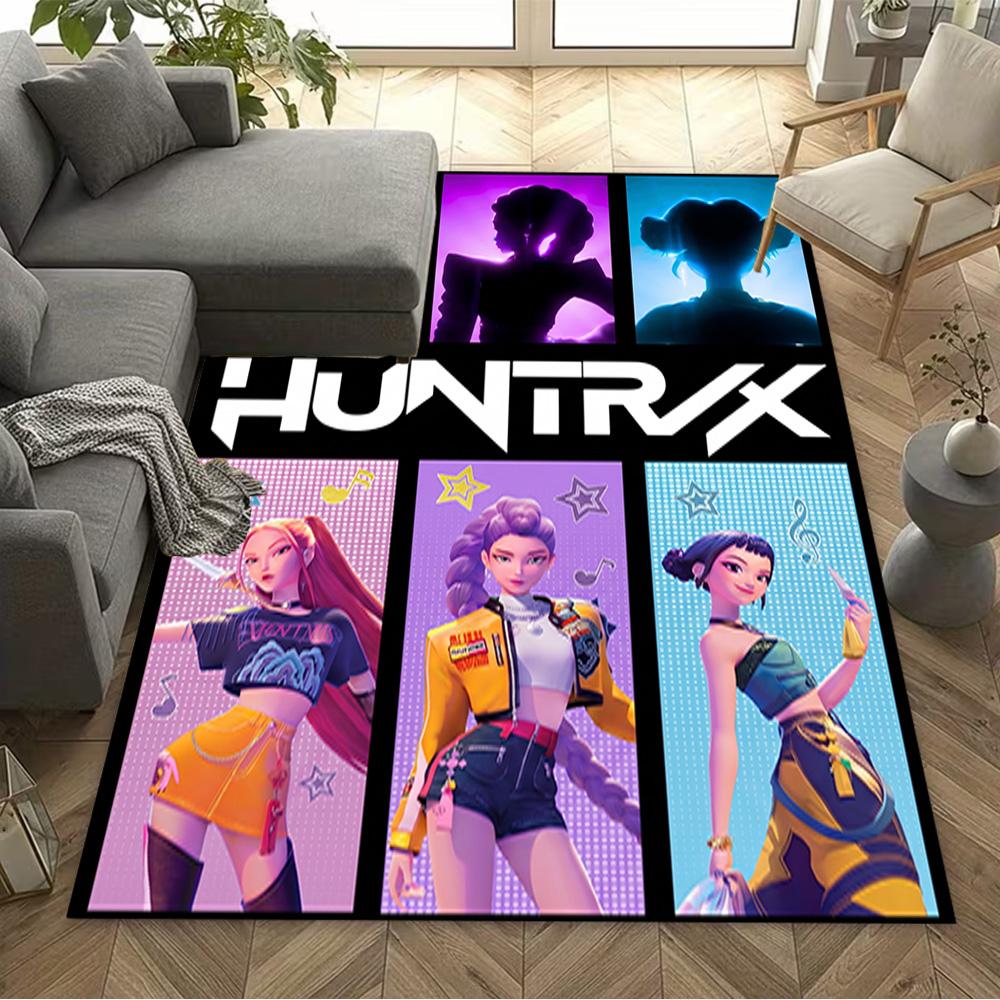 Fantasy Heroes Adventure Floor Mat Perfect for Playrooms Game Room Dormitory Dining Room Antislip Carpet Decorate Offices Spiritual Gift