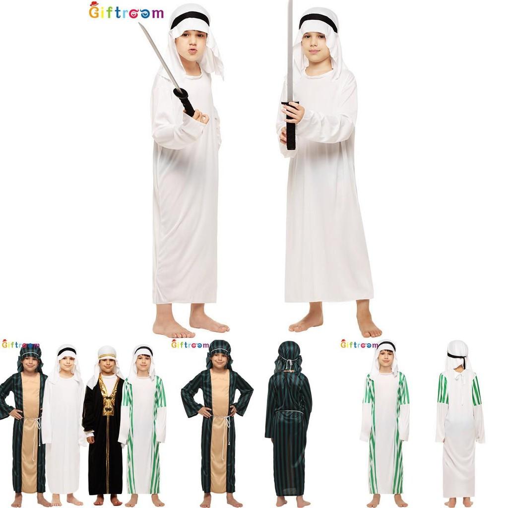 Dazzling Aladdin Prince Costume For Children Comfortable Polyester Fabric For Occasions All
