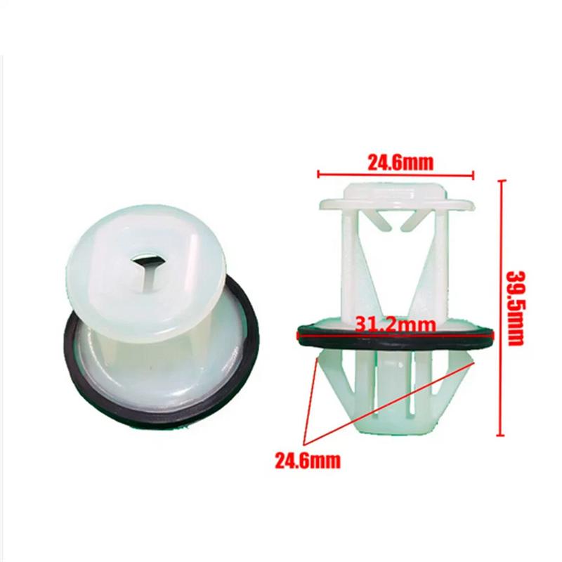 10pcs Side Skirt Moulding Cover Trim Clips A0009917298 Fit For Mercedes-Benz A C E Class