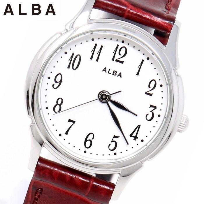 Seiko Alba Women's Quartz Watch AEGK434 (White Dial, Silver Case)