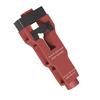 Door Latch Mortise Tool Aluminum Alloy Clean Accurate Cutting Door Latch Chiseling Tool for Thickness 1 3 4in to 1 3 8in