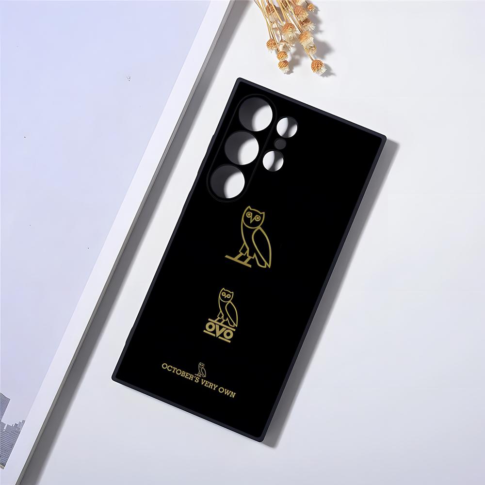 Drake O-OvO OWL Phone Case For Samsung S24 Ultra S25 S23 Fe S22 S20 S21 Plus A16 A54 A34 A24 A53 A16 Cover