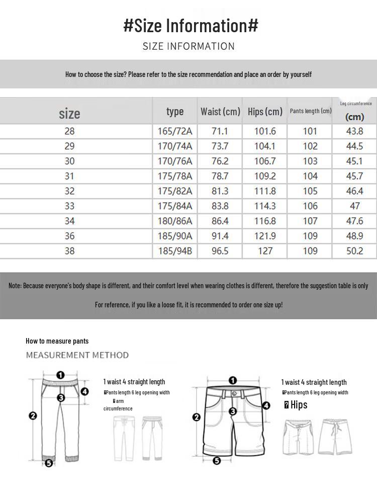 JEEP Men's Loose Straight American Style Denim Jeans