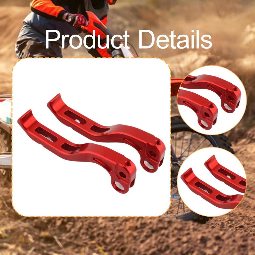 2 Pieces Brake Clutch Lever Hand Levers, Left & Right Levers for X/S Motorcycle