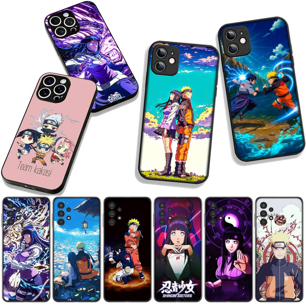 Hinata Uchiha Narutos Sasuke Hyuga Phone Cover for Apple iPhone 16 15 14 Plus 13 12 Mini 17 Pro Max + ProMax 16E Air Case