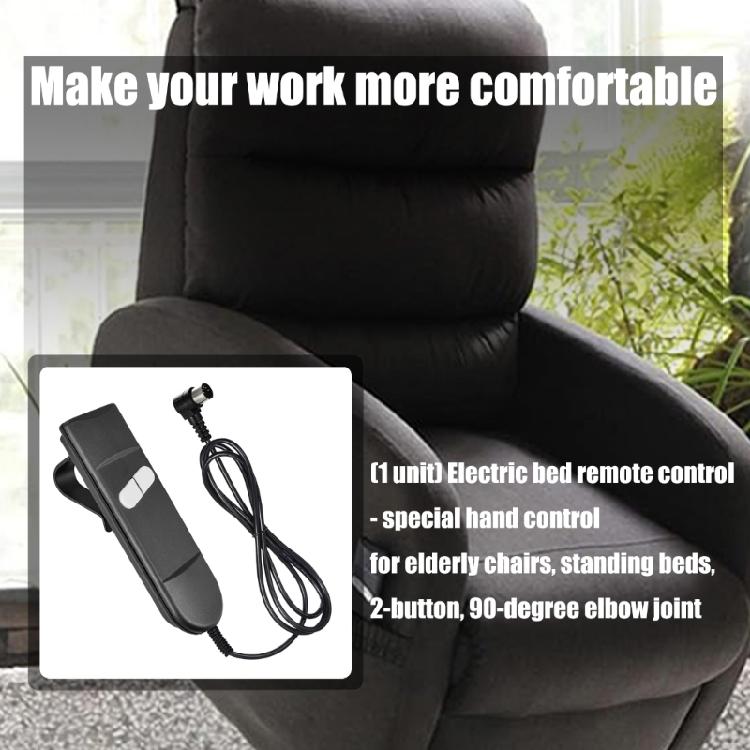 5 Pin Lifting Bed Controller Electric Operating Table Manual Controller Replacement Electric Push Rod Controller