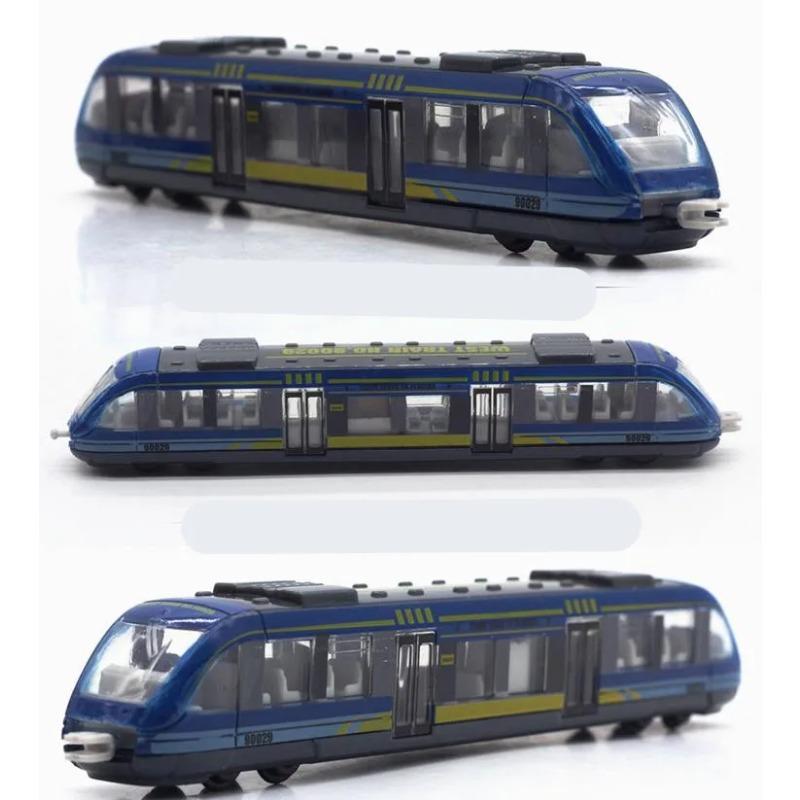 Simulation Alloy Metal High Speed Rail Diecast Train Toy Model Educational Toys Boys Children Train Alloy Model Car Toys Gift