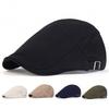 Fashion Hip Hop Cap Men Spring and Summer Solid Color Beret Cap Fashion Men Women Wild Berets Hat Outdoor Sun Hat Forward Hats