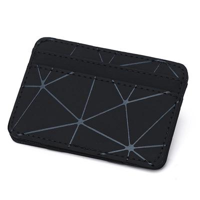 Frosted Diamond Lattice Magic Wallet: Large Capacity Card & Coin Holder for Men & Women