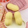 11CM Peanut Stress Ball Crunchy Squeeze Ball Squishy Toy Buttery-Soft Feel Fidget Toy ASMR Sensory Anti Stress Toys Slow Rebound