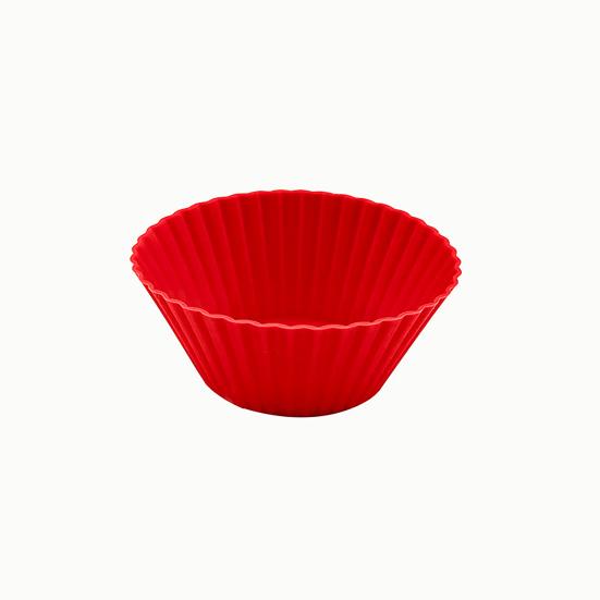 10 Pezzi Stampi per Muffin in Silicone Antiaderenti Stampo per Torta Qualità Alimentare Riutilizzabili Pirottini per Cupcake per Cuocere Pancake Caramelle Muffin