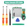 Universell für Nintend Switch V1 V2 Konsole Gamepad Spiel Host Kartensteckplatz Spielkartenbuchse Leser Kopfhörer Headset Anschluss