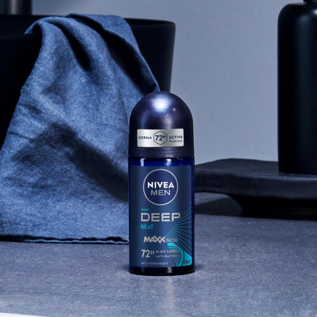 Antyperspirant Męski Nivea Men Deep Beat W Kulce