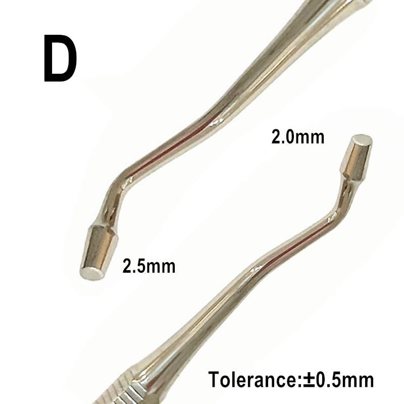 Dental Silver Amalgam Filler Instrument Bone Powder Filling Delivery Device Dental Implant Extraction Tool Burnisher Plugger