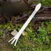 1PC Stainless Steel Bonsai Rake Soil Loosening Artifact Gardening Tool Soil Rake Multifunctional Rake Soil Weeding Rake Bonsai Tool Rake