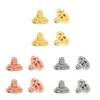 4Pcs Earring Backs Replacements Hypoallergenic Secure Earstud Backs Locking Durable Earring Stopper for Droopy Ears