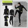 Men's Casual Running Sports Suit with Shorts and Short-Sleeve Top - Ideal for Fitness, Yoga, and Training.