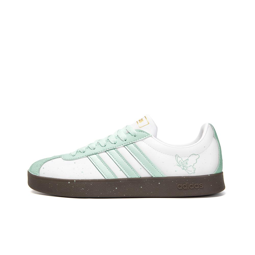 

Adidas Neo VL Court 2.0 Leather Slip Resistant Abrasion Resistant Low top Skateboard Shoes Unisex White Green ID6015(Team746-) 44⅔