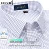 Zhuangji Men's Silk Cotton Non-Iron Short Sleeve Shirt