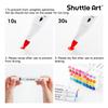 Shuttle Art Illustration Marker Alcohol Twin Tip Blender Carrying and Color Chart Perfect for Coloring and Art A Great Gift for Adults and 120-Color