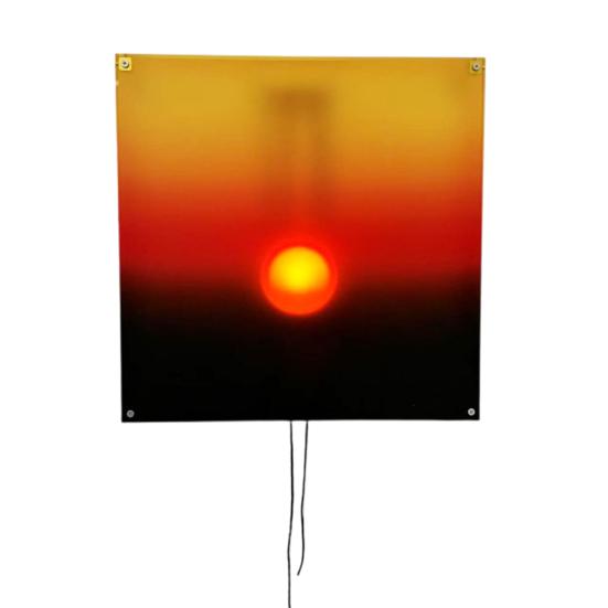 Sunrise Wall Lamp Daily Calm Moments With Manual Sun Movement